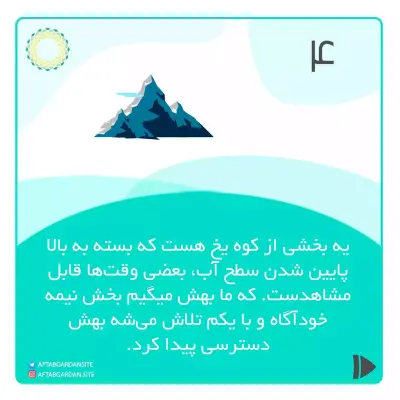 کوه یخ!🤨 - Slide 4